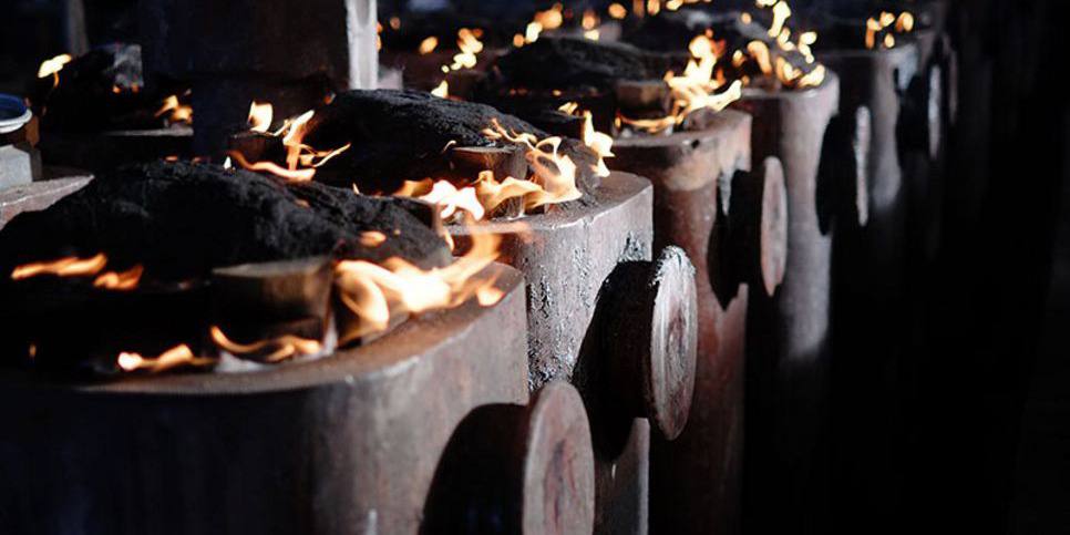 Continuous casting rolls